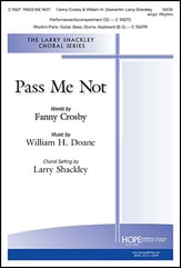 Pass Me Not SATB choral sheet music cover